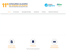Tablet Screenshot of concurso.acero.org.ar